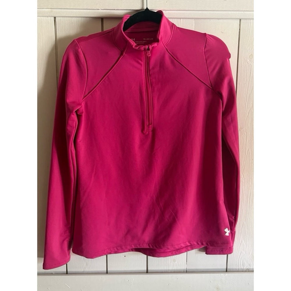 1/4 zip girl UA pullover